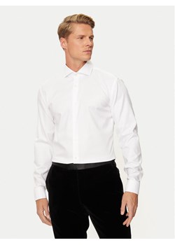 Boss Koszula H-Hank 50527622 Biały Slim Fit ze sklepu MODIVO w kategorii Koszule męskie - zdjęcie 182610378