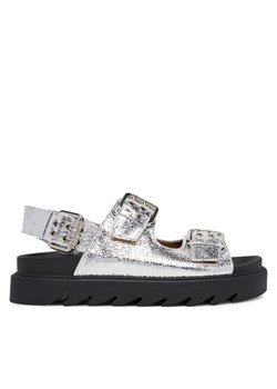DeeZee Sandały HY62275-1 Srebrny ze sklepu MODIVO w kategorii Sandały damskie - zdjęcie 182610387