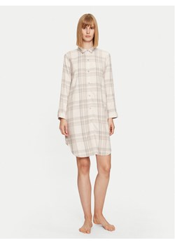 Selmark Koszula nocna Nordic P7063 Écru Regular Fit ze sklepu MODIVO w kategorii Koszule nocne - zdjęcie 182610406