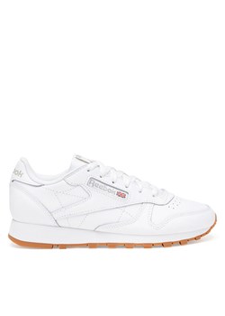 Reebok Sneakersy CLASSIC LEATHER 100008495 Biały ze sklepu MODIVO w kategorii Buty sportowe damskie - zdjęcie 182610607
