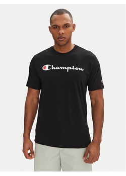 Champion T-Shirt 220256 Czarny Standard Fit ze sklepu MODIVO w kategorii T-shirty męskie - zdjęcie 182610738
