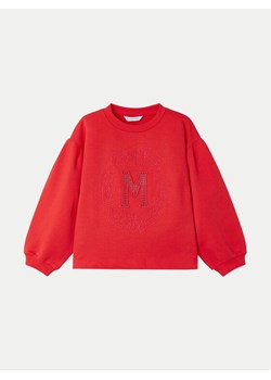 Mayoral Bluza 3468 Czerwony Regular Fit ze sklepu MODIVO w kategorii Bluzy dziewczęce - zdjęcie 182610749