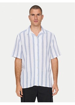 Only & Sons Koszula 22025659 Biały Regular Fit ze sklepu MODIVO w kategorii Koszule męskie - zdjęcie 182610776