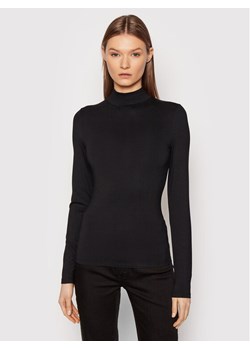 Boss Bluzka Emata 50461114 Czarny Extra Slim Fit ze sklepu MODIVO w kategorii Bluzki damskie - zdjęcie 182610845