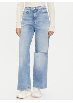 Tommy Jeans Jeansy Claire DW0DW19608 Niebieski Wide Leg ze sklepu MODIVO w kategorii Jeansy damskie - zdjęcie 182610895