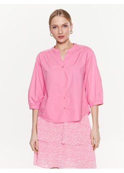Moss Copenhagen Koszula 17532 Różowy Basic Fit ze sklepu MODIVO w kategorii Koszule damskie - zdjęcie 182610905