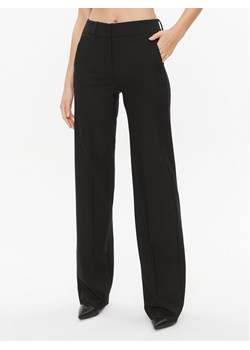 Marella Spodnie materiałowe Siluro 2331360936200 Czarny Regular Fit ze sklepu MODIVO w kategorii Spodnie damskie - zdjęcie 182610939