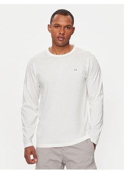 C.P. Company Longsleeve 16CMTS089A006374G Biały Regular Fit ze sklepu MODIVO w kategorii T-shirty męskie - zdjęcie 182611045