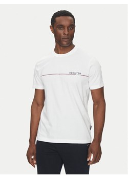 Hechter Paris T-Shirt 75008 151919 Biały Regular Fit ze sklepu MODIVO w kategorii T-shirty męskie - zdjęcie 182611048