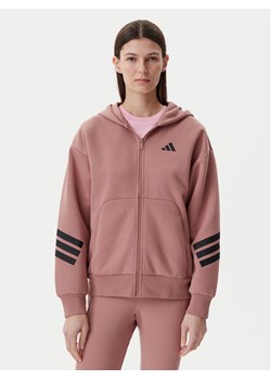 adidas Bluza Future Icons 3-Stripes JE0177 Różowy Regular Fit ze sklepu MODIVO w kategorii Bluzy damskie - zdjęcie 182611096