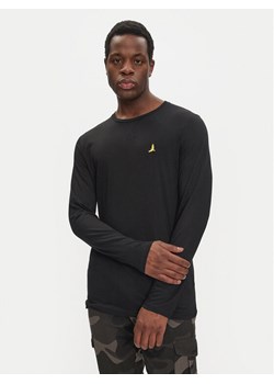 Brave Soul Longsleeve MLT-69FRANZC Czarny Regular Fit ze sklepu MODIVO w kategorii T-shirty męskie - zdjęcie 182611105
