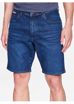 Wrangler Szorty jeansowe W11CJXY81 112337506 Niebieski Regular Fit ze sklepu MODIVO w kategorii Spodenki męskie - zdjęcie 182611128