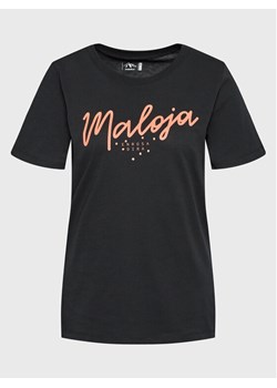 Maloja T-Shirt Vogelbeerem 34403-1-0817 Czarny Regular Fit ze sklepu MODIVO w kategorii Bluzki damskie - zdjęcie 182611256