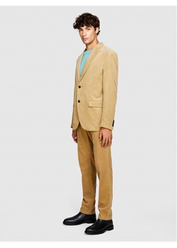 Sisley Marynarka 2SFRSW01B Beżowy Slim Fit - id: 0000303185251 - marki Sisley - 182611266 Sisley Marynarka 2SFRSW01B Beżowy Slim Fit ze sklepu MODIVO w kategorii Marynarki męskie - zdjęcie 182611266