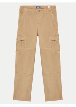 Jack&Jones Junior Spodnie materiałowe 12261033 Beżowy Regular Fit ze sklepu MODIVO w kategorii Spodnie chłopięce - zdjęcie 182611268