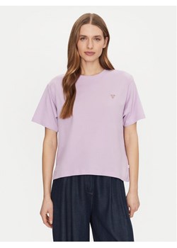 Guess Jeans T-Shirt W4YI05 K8HM0 Fioletowy Regular Fit ze sklepu MODIVO w kategorii Bluzki damskie - zdjęcie 182611429