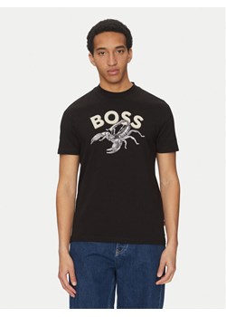BOSS T-Shirt Te_Bossfish 50539196 Czarny Regular Fit - id: 0000305107381 - marki BOSS HUGO BOSS - 182611529 BOSS T-Shirt Te_Bossfish 50539196 Czarny Regular Fit ze sklepu MODIVO w kategorii T-shirty męskie - zdjęcie 182611529