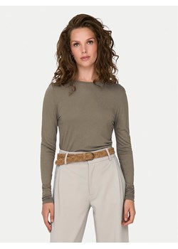 JDY Bluzka Suma 15311144 Brązowy Regular Fit ze sklepu MODIVO w kategorii Bluzki damskie - zdjęcie 182611538