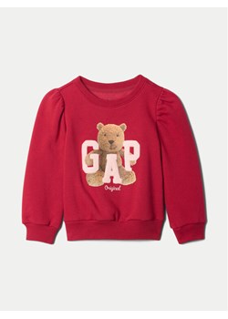 Gap Bluza 626263 Bordowy Regular Fit ze sklepu MODIVO w kategorii Bluzy dziewczęce - zdjęcie 182611625