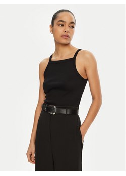 IVY OAK Top Klara Rose IO1100X2362 Czarny Slim Fit ze sklepu MODIVO w kategorii Bluzki damskie - zdjęcie 182611628