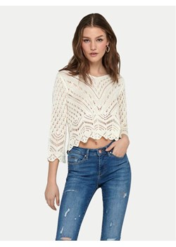 JDY Sweter New Sun 15212788 Biały Regular Fit ze sklepu MODIVO w kategorii Swetry damskie - zdjęcie 182611638