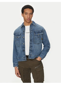 G-Star Raw Kurtka jeansowa Dakota D23593-D536 H152 Niebieski Regular Fit ze sklepu MODIVO w kategorii Kurtki męskie - zdjęcie 182611656