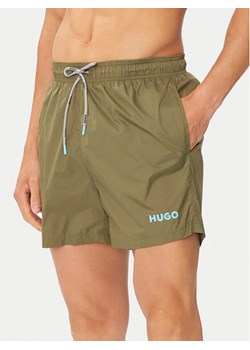 Hugo Szorty kąpielowe Haiti 50469304 Zielony Regular Fit ze sklepu MODIVO w kategorii Kąpielówki - zdjęcie 182611665