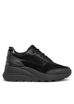 Geox Sneakersy D Spherica Ec13 D45WAA 0JS85 C9999 Czarny ze sklepu MODIVO w kategorii Buty sportowe damskie - zdjęcie 182611759