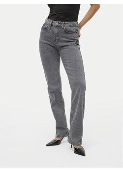 Vero Moda Jeansy Tessa 10320583 Szary Straight Fit ze sklepu MODIVO w kategorii Jeansy damskie - zdjęcie 182611858