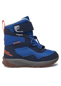 Jack Wolfskin Śniegowce Polar Bear-B Texapore High Vc K A62145 Niebieski ze sklepu MODIVO w kategorii Buty zimowe dziecięce - zdjęcie 182611879
