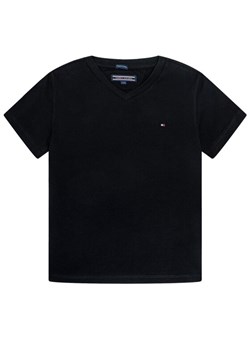 Tommy Hilfiger T-Shirt KB0KB04142 S Czarny Regular Fit ze sklepu MODIVO w kategorii T-shirty chłopięce - zdjęcie 182611898