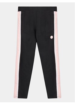 Guess Spodnie dresowe J3YQ13 KA6R3 Czarny Relaxed Fit ze sklepu MODIVO w kategorii Spodnie dziewczęce - zdjęcie 182612025