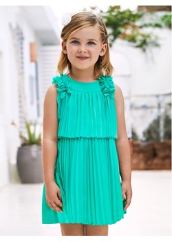 Mayoral Sukienka elegancka 3920 Niebieski Regular Fit ze sklepu MODIVO w kategorii Sukienki dziewczęce - zdjęcie 182612058