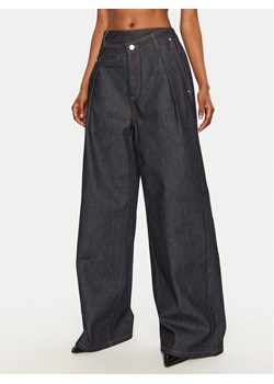 Munthe Jeansy 244142524415 Granatowy Regular Fit ze sklepu MODIVO w kategorii Jeansy damskie - zdjęcie 182612096