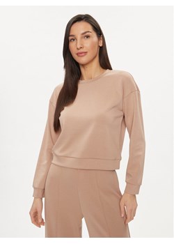 United Colors Of Benetton Bluza 3UNN3M05L Beżowy Relaxed Fit ze sklepu MODIVO w kategorii Bluzy damskie - zdjęcie 182612285