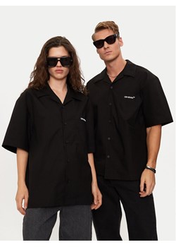 Off-White Koszula OMUY002S23FAB0011001 Czarny Regular Fit ze sklepu MODIVO w kategorii Koszule męskie - zdjęcie 182612299