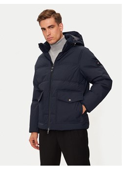 Tommy Hilfiger Kurtka zimowa Rockie MW0MW37125 Granatowy Regular Fit ze sklepu MODIVO w kategorii Kurtki męskie - zdjęcie 182612356
