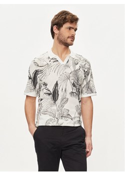 Jack&Jones Polo Guru 12250733 Biały Standard Fit ze sklepu MODIVO w kategorii T-shirty męskie - zdjęcie 182612396