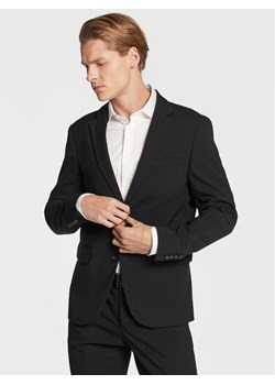 Lindbergh Garnitur 30-61040 Czarny Slim Fit ze sklepu MODIVO w kategorii Garnitury męskie - zdjęcie 182612449