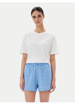 Tommy Hilfiger Piżama UW0UW05760 Niebieski Regular Fit ze sklepu MODIVO w kategorii Piżamy damskie - zdjęcie 182612457