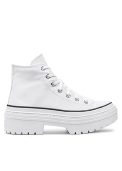 Converse Trampki Chuck Taylor All Star Lugged Heel Platform A10364C Biały ze sklepu MODIVO w kategorii Trampki damskie - zdjęcie 182612549