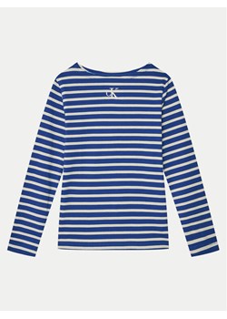 Calvin Klein Jeans Bluzka IG0IG02798 Niebieski Regular Fit ze sklepu MODIVO w kategorii Bluzki dziewczęce - zdjęcie 182612628