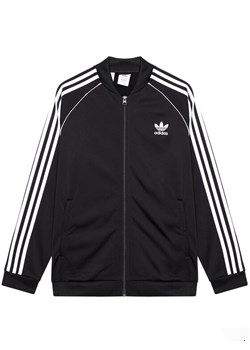 adidas Bluza Sst Track GN8451 Czarny Standard Fit ze sklepu MODIVO w kategorii Bluzy chłopięce - zdjęcie 182612629