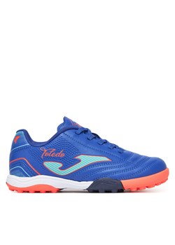 Joma Buty do piłki nożnej Toledo Jr 2504 TOJS2504TF Niebieski ze sklepu MODIVO w kategorii Buty sportowe dziecięce - zdjęcie 182612637