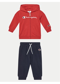 Champion Dres 307053 Czerwony Standard Fit ze sklepu MODIVO w kategorii Dresy dla niemowlaka - zdjęcie 182612645