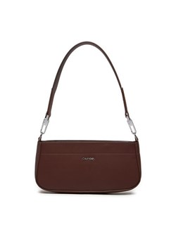 Calvin Klein Torebka Ck Business Shoulder Bag_Saf K60K612579 Brązowy ze sklepu MODIVO w kategorii Torebki damskie - zdjęcie 182612669