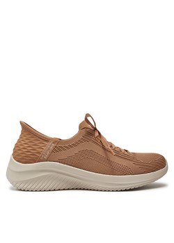 Skechers Sneakersy Ultra Flex 3.0-Brilliant Path 149710/TAN Brązowy ze sklepu MODIVO w kategorii Buty sportowe damskie - zdjęcie 182612728