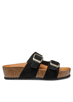 Geox Klapki D Brionia H D551DA 00022 C9999 Czarny ze sklepu MODIVO w kategorii Klapki damskie - zdjęcie 182612796