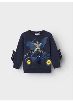 NAME IT Bluza BATMAN Jacobo 13225934 Niebieski Regular Fit ze sklepu MODIVO w kategorii Bluzy chłopięce - zdjęcie 182612799