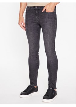 Jack&Jones Jeansy 12244277 Szary Skinny Fit ze sklepu MODIVO w kategorii Jeansy męskie - zdjęcie 182612859